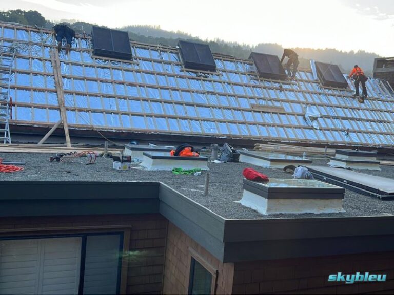 Roof replacement in San Francisco Bay Area - Skybleu Roofing contractors